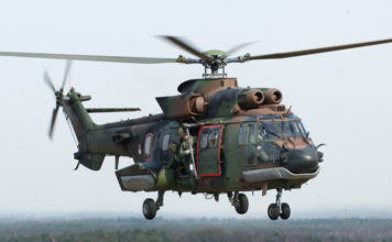 Militaire oefening nabij de Stakenberg Elspeet