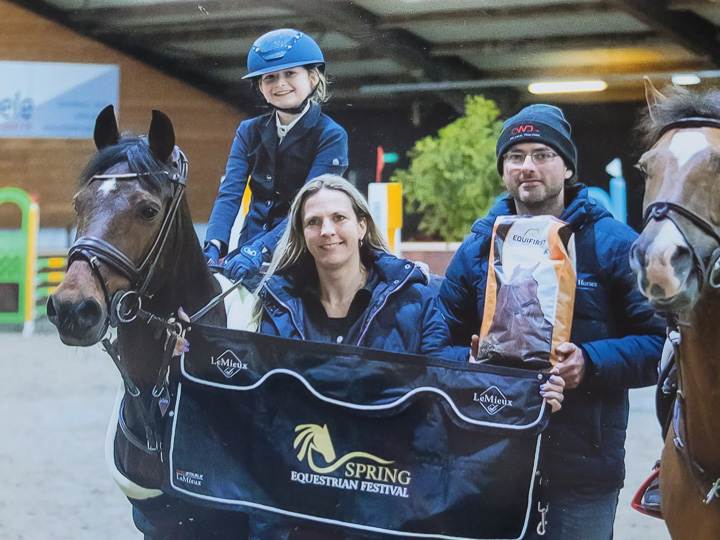 Lynn van den Brink van Klein maar dapper wint finale Spring