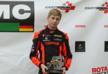 Karttalent Dion van Werven uit Hulshorst pakt knappe podiumplaats in Kerpen