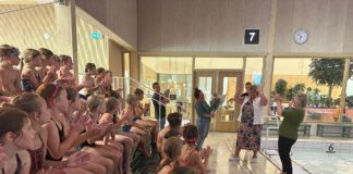 “Juf” Jacolien stopt als coördinator bij de recreanten van de Zwem- en Poloclub Nunspeet