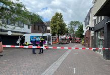Deel Dorpsstraat Nunspeet afgesloten vanwege gaslekkage