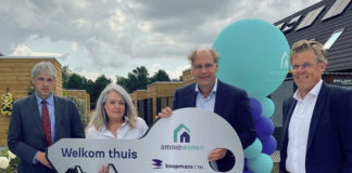 Feestelijke bijeenkomst voor huurders van de Kijktuinen