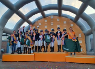 Het ponyteam van ‘Klein Maar Dapper’ is Nederlands kampioen