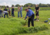 Boer’ndag met het open Elspeets kampioenschap maaien met de zeis