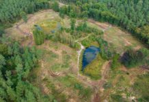 Herstelwerkzaamheden Zandenbosvennen in volle gang