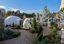 IJskoude winterbeleving in Beeldentuin Garderen