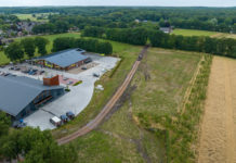 Start laatste fase rotonde Uddelerweg in Elspeet