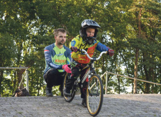 Rutger Jans heeft een passie voor fietscrossen