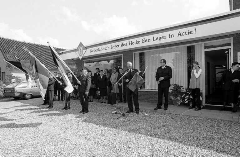 Het nieuwe trainingscentrum van het Nederlandse Leger des Heils in Vierhouten geopend