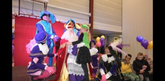 Sinterklaasoptocht met feest in ‘Korea’