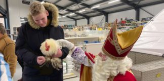 “Sinterklaas en Pieten bij Agro Tuin & Dier: Meer dan 440 baasjes verrassen hun huisdieren met gevulde voerbakjes