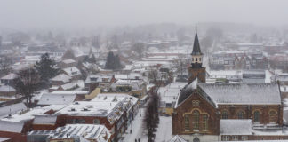 Nunspeet in loze winter