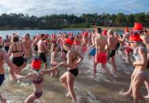 Recordaantal deelnemers bij Nunspeetse Nieuwjaarsduik