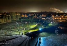 Schaatsplezier in wijk Molenbeek