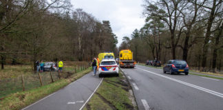 Weer was het raak in de bocht van de N795