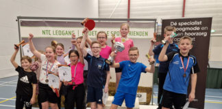 Geslaagd Scholierentoernooi Tafeltennis