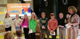 Laure Westerink wint de Voorleeswedstrijd