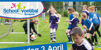Schoolvoetbaltoernooi op woensdag 3 april