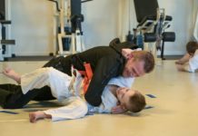Ouder en kind judo bij Energysport