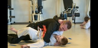 Ouder en kind judo bij Energysport