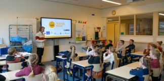 Eben Haëzerschool in Elspeet doet mee aan Textiel Race