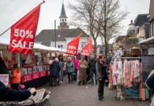 Druk bezochte voorjaarsmarkt in Nunspeet