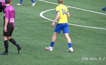 Nunspeet speelt gelijk ( 2-2 ) tegen ZZVV