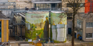 Unieke afbeeldingen op afvalwatertanks bij Nestlé