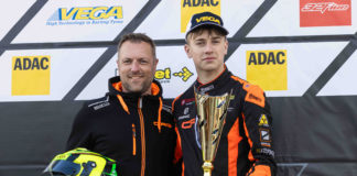 Coureur Dion van Werven toont in DKM KZ2 indrukwekkende snelheid