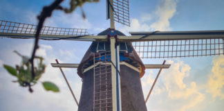 Lentemarkt bij Molen de Duif