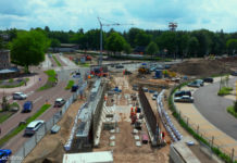 Facelift voor de stationsomgeving Nunspeet met aanleg van de tunnels krijgt vorm