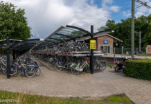 Verplaatsen fietsenstalling station
