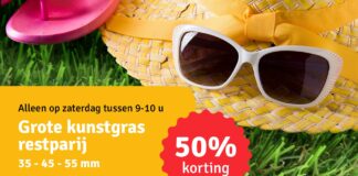 Mega Deal op Kunstgrasrestanten bij Kunstgras de Veluwe