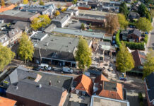 Stroomstoring in centrum Nunspeet door sloopwerkzaamheden