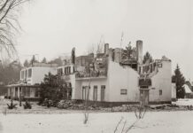Vroeger: Hotel de Mallejan door brand verwoest (1963)