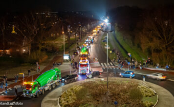 Lichtjestour Elburg trekt door Nunspeet