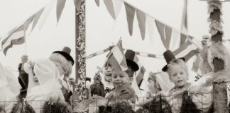 Nunspeet genoot van koude Koninginnedag