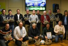 VV Nunspeet huldigt haar 17 jubilarissen tijdens Nieuwjaarsreceptie