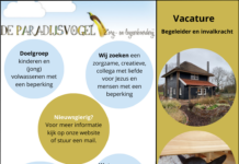 Zorgboerderij De Paradijsvogel zoekt begeleider en invalkracht