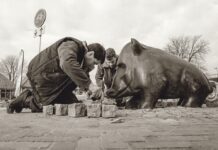 Nunspeetse Keiler weer terug na renovatie van het Stationsplein