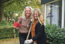 Naar elkaar omzien is een vanzelfsprekendheid bij Present