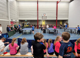 DS A van Stuijvenbergschool wint 41e editie Scholierentoernooi Tafeltennis