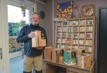 Van afvalhout naar decoratie, Tuingroep De Stek fikst het