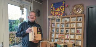 Van afvalhout naar decoratie, Tuingroep De Stek fikst het