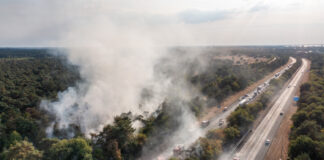 Fase 2 natuurbrandrisico van kracht in Noord- en Oost-Gelderland