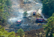 Bosbranden in omgeving Nunspeet en Elspeet