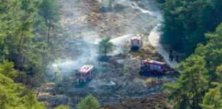 Bosbranden in omgeving Nunspeet en Elspeet