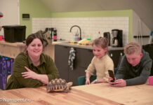 Succesvolle reptielenworkshop voor jonge mantelzorgers in Nunspeet