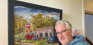Nunspeetse schilder Gert Wentzel exposeert bij GGZ-instelling in Kampen