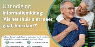 Informatiemiddag ‘Als het thuis niet meer kan’